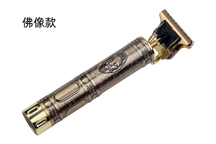 Hair Clipper Men's Oil Head Electric Hair Clipper Shaver Set Electric Clipper Buddha Head Retro Domestic Charging Hair Clipper Men's Oil Head Electric Hair Clipper Shaver Set Electric Clipper Buddha Head Retro Domestic Charging