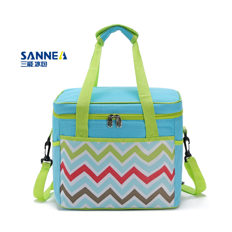 The new medium wave Oxford cloth ice bag 18L double waterproof insulation bag manufacturers wholesale color The new medium wave Oxford cloth ice bag 18L double waterproof insulation bag manufacturers wholesale color