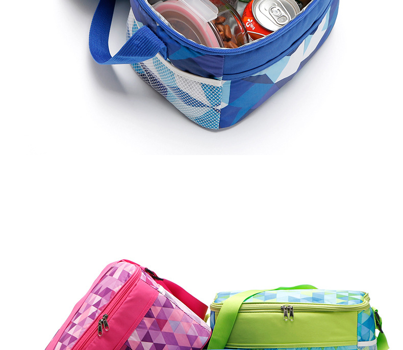 South Korea ice package three thermos bag outdoor dinner picnic bag triangular ice bag lunch bag factory direct South Korea ice package three thermos bag outdoor dinner picnic bag triangular ice bag lunch bag factory direct