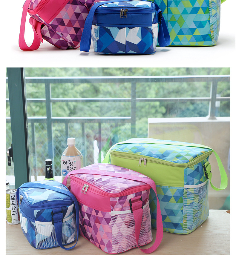 South Korea ice package three thermos bag outdoor dinner picnic bag triangular ice bag lunch bag factory direct South Korea ice package three thermos bag outdoor dinner picnic bag triangular ice bag lunch bag factory direct