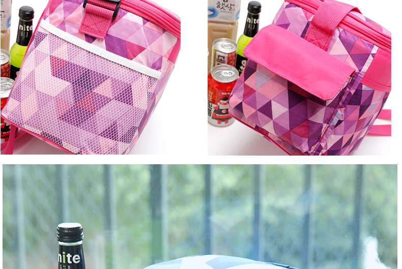 South Korea ice package three thermos bag outdoor dinner picnic bag triangular ice bag lunch bag factory direct South Korea ice package three thermos bag outdoor dinner picnic bag triangular ice bag lunch bag factory direct