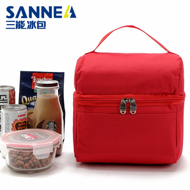 Oxford hot lunch picnic bag cloth portable thermos bag insulation bag ice bag factory direct foreign trade