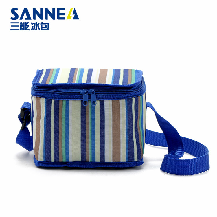 Hot Oxford cloth stripes picnic bag lunch bag thermos bag ice bag factory direct foreign trade