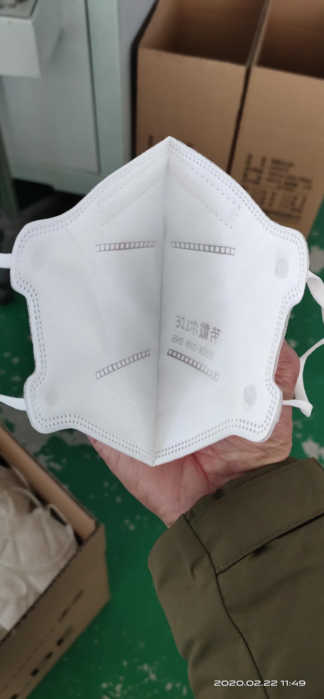 Export ce certification complete dust respirator breathable industrial particle dust respirator for men and women
