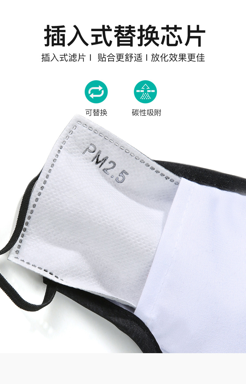 shot respirator respirator anti haze dust respirator PM25 activated carbon washable respirator of high quality