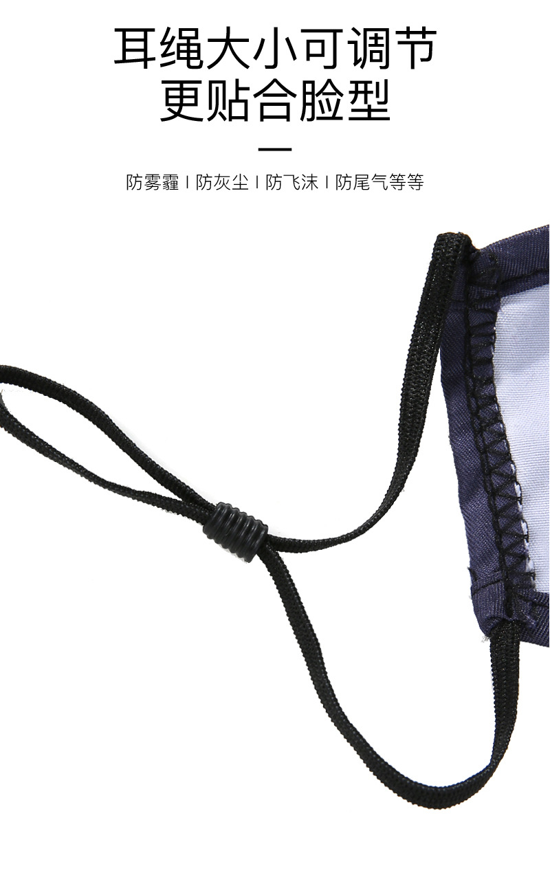 shot respirator respirator anti haze dust respirator PM25 activated carbon washable respirator of high quality