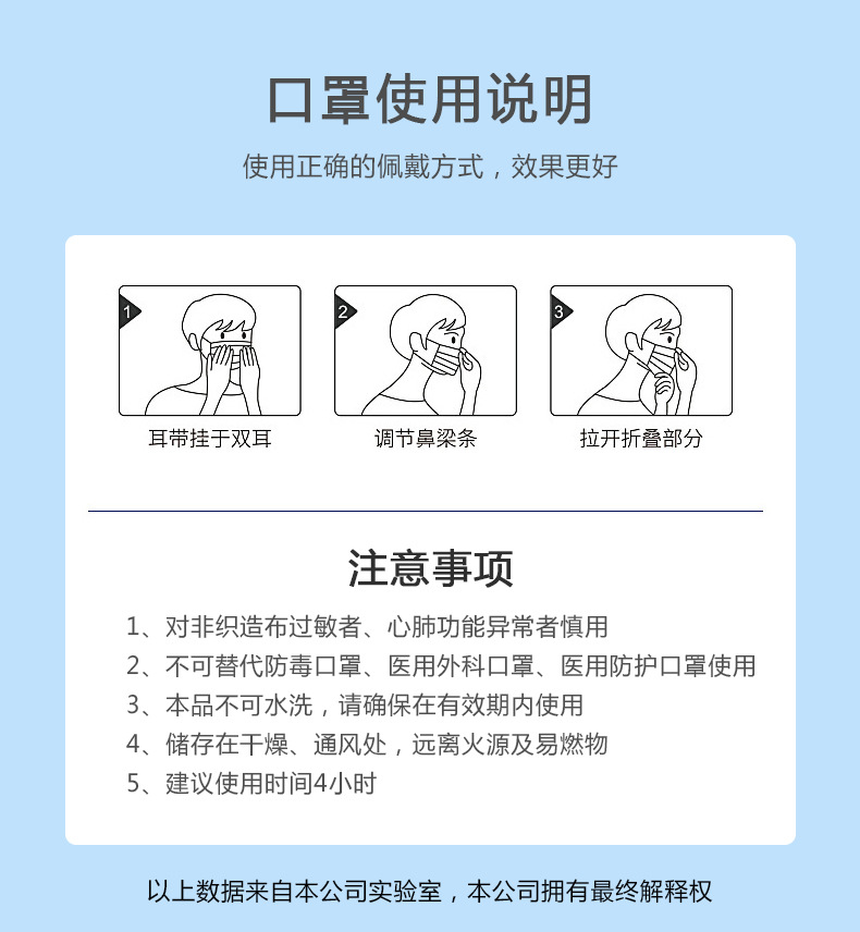 disposable three layer respirator dustproof breathable summer thin protective KN95 respirator for adults and Children