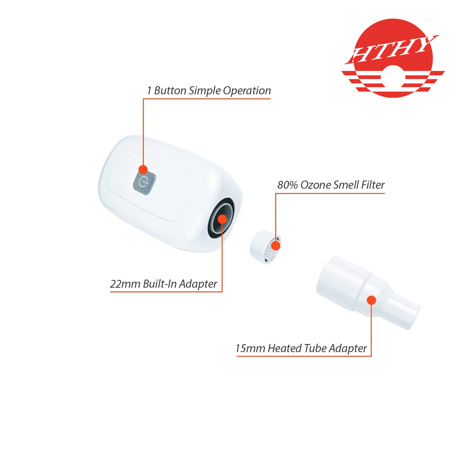 CPAP Cleaner Ventilator Sterilizing Equipment Sterilization Respirator Sterilization Universal CrossBorder Foreign Trade