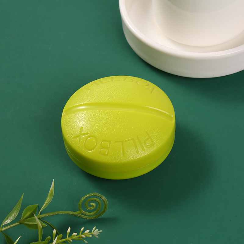 New Portable First-Aid Kit Multi-Functional round Grid Storage Box Portable Lid Sealed Pill Box Mini Pillbox New Portable First-Aid Kit Multi-Functional round Grid Storage Box Portable Lid Sealed Pill Box Mini Pillbox