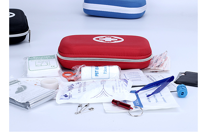 Outdoor Mini Medicine Box Household Medical First-Aid Kit Mountaineering Camping Should Be for Car First Aid Kits