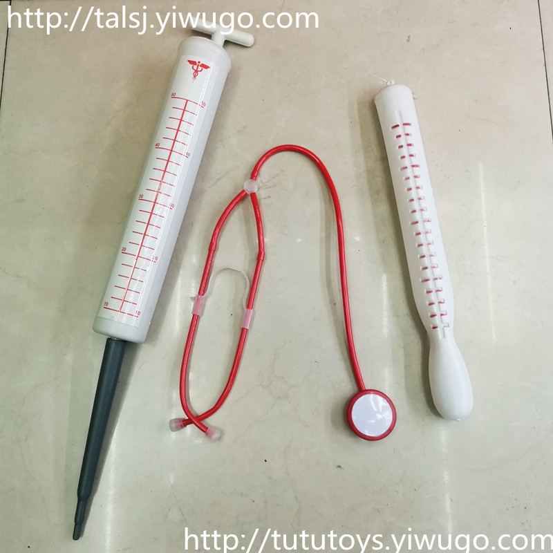 Toy Stethoscope Nurse Role Play Stethoscope Toy Syringe Thermometer