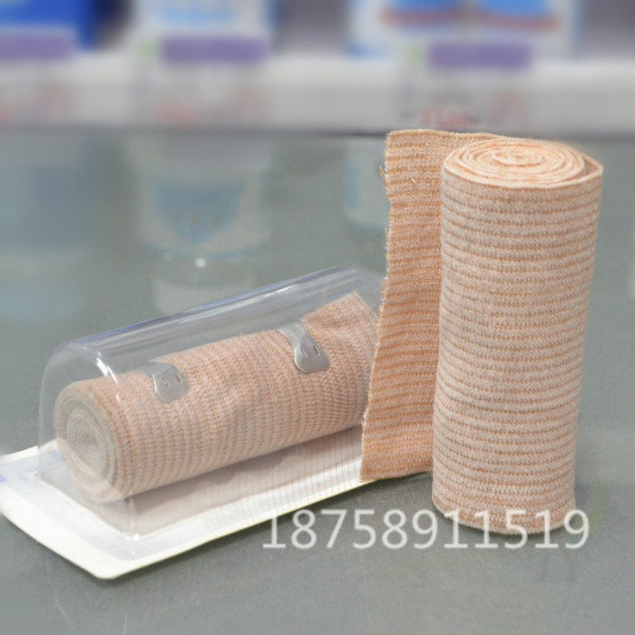 Elastic bandage high elastic bandage cotton bandage first aid training elastic bandage factory direct