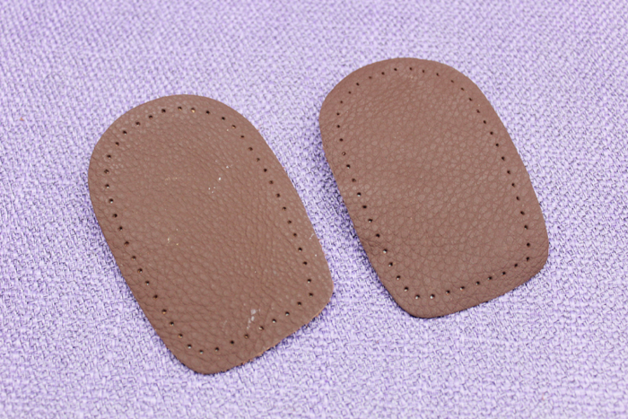 Leather heel pad breathable environmental protection heel pad latex pad Leather heel pad breathable environmental protection heel pad latex pad
