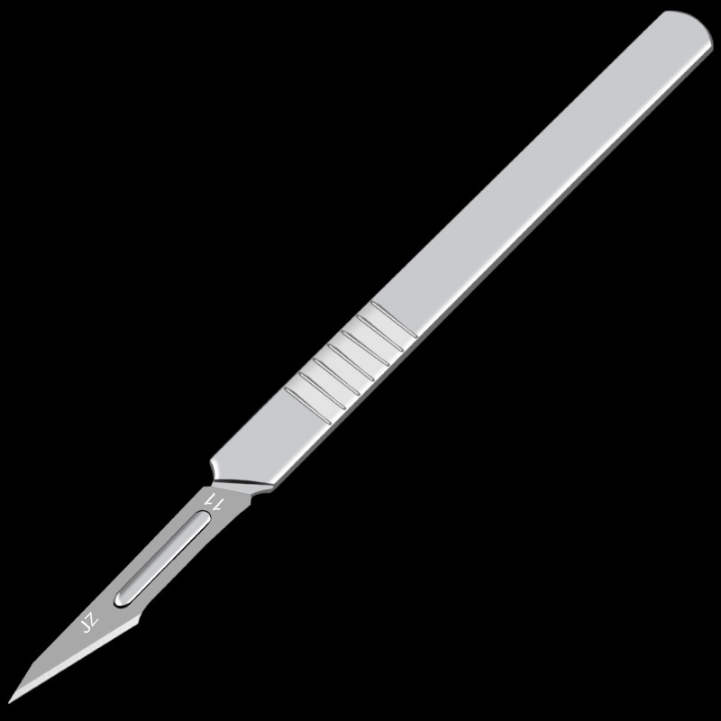 Industrial Surgical Blade Tool Steel Scalpel Handle No. 11 No. 23 Blade Mobile Phone Repair and Disassembly Auxiliary