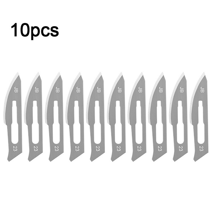 Industrial Surgical Blade Tool Steel Scalpel Handle No. 11 No. 23 Blade Mobile Phone Repair and Disassembly Auxiliary Industrial Surgical Blade Tool Steel Scalpel Handle No. 11 No. 23 Blade Mobile Phone Repair and Disassembly Auxiliary