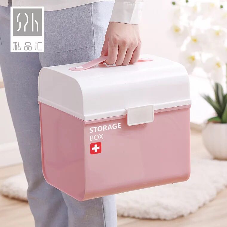 Medical kit medical kit household medical kit multilayer medicine storage box emergency child visit box storage box