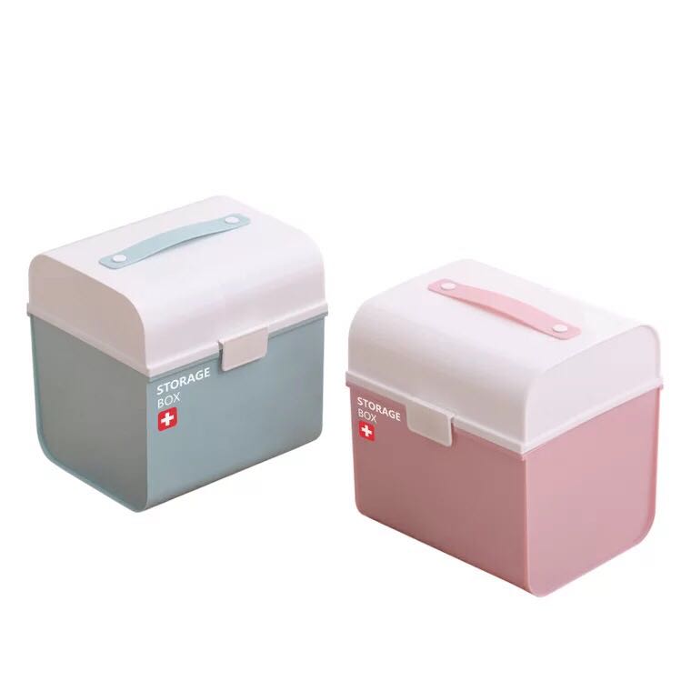 Medical kit medical kit household medical kit multilayer medicine storage box emergency child visit box storage box