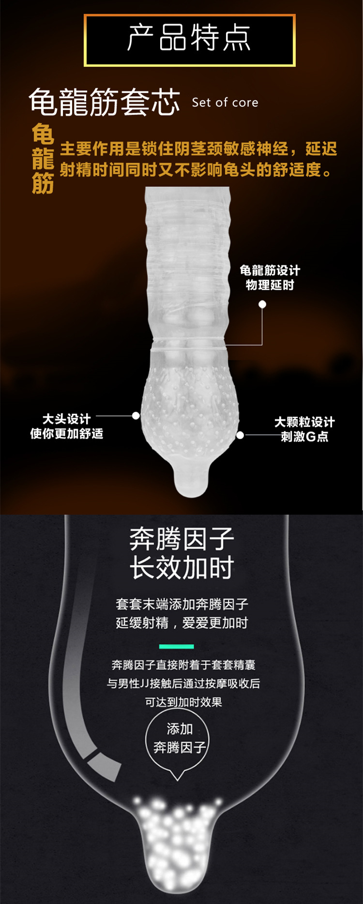 Olo Ultra-Thin Hyaluronic Acid Condom Long-Lasting Condom for Women Safty Belt Cover 001 Adult Sex Sex Product OEM