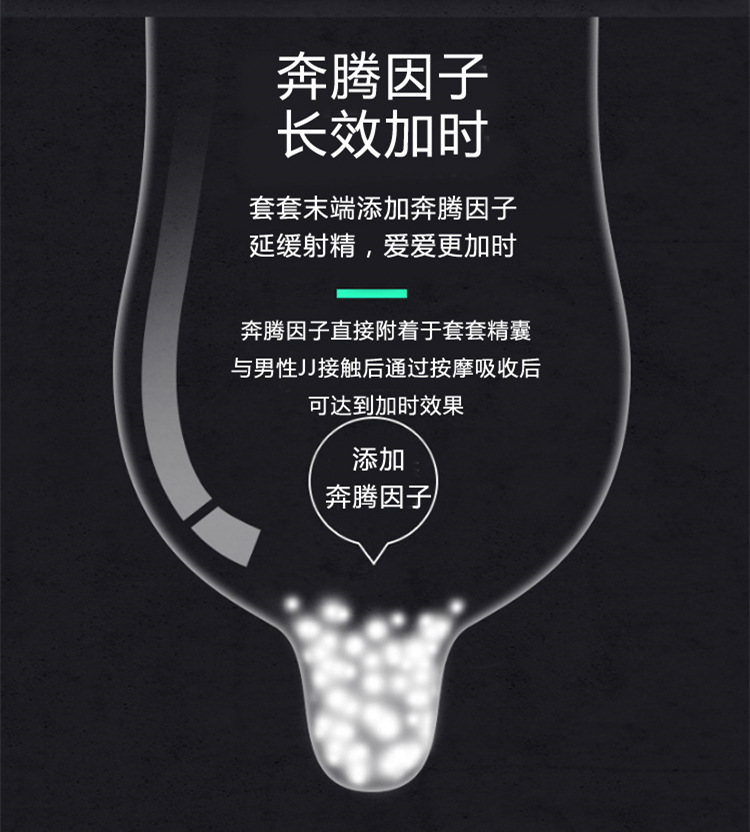 Olo Ultra-Thin Hyaluronic Acid Condom Long-Lasting Condom for Women Safty Belt Cover 001 Adult Sex Sex Product OEM