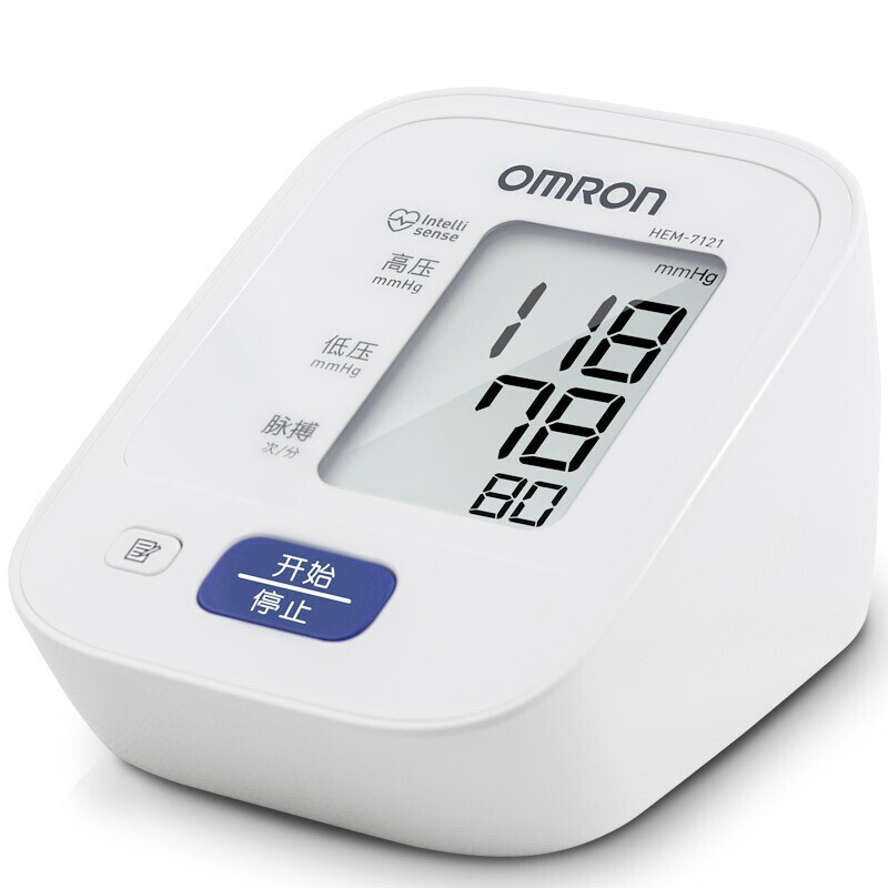 Omron Electronic Blood Pressure Meter Hem-7121 Arm-Type Omron Blood Pressure Sphygmomanometer