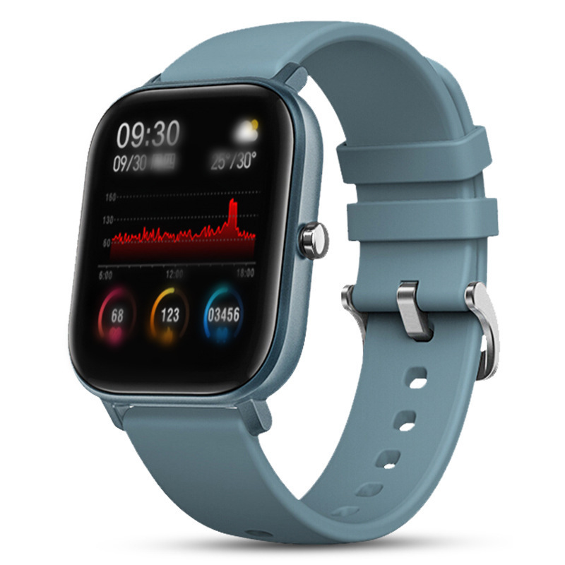 New P8 Smart Watch Heart Rate Blood Pressure Monitoring HD Full Touch Screen Multi-Sports Waterproof Smart Bracelet