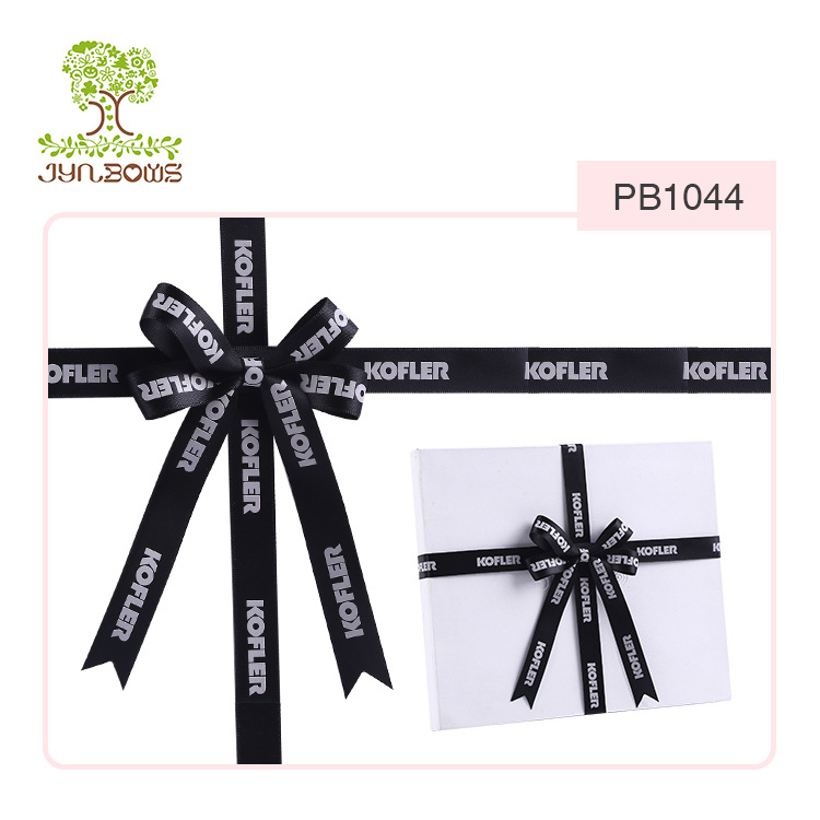 Gift Packaging Knot Handmade Custom Printed Ribbon Ribbon for Perfume Printing Ribbon