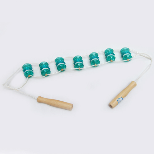 Manufacturers selling wooden massager back massage device with 9 rows of leather ring pull back Manufacturers selling wooden massager back massage device with 9 rows of leather ring pull back