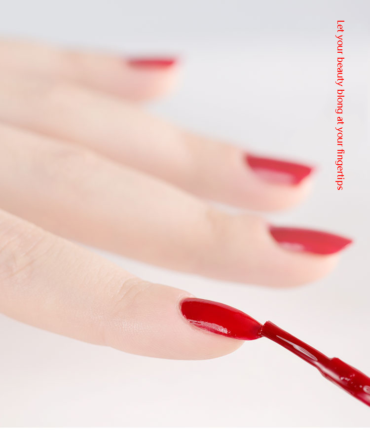 Web celebrity nail polish is colorproof, waterproof and breathable Web celebrity nail polish is colorproof, waterproof and breathable