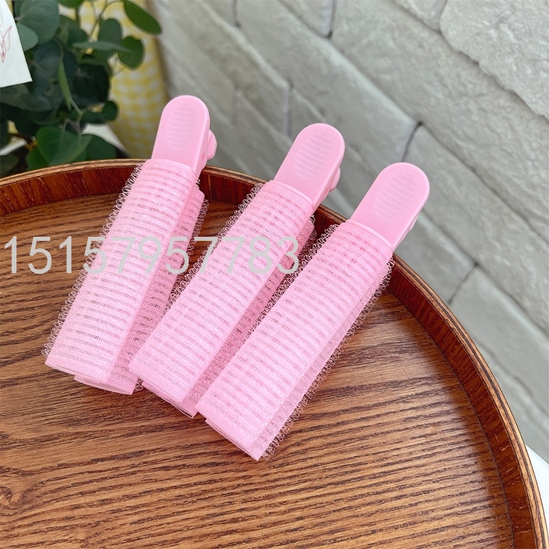 Internet Celebrity Air Fringe Curls Lazy Self-Adhesive Hair Curler Fluffy Hair Curler Wave Hair Curler Word Clip
