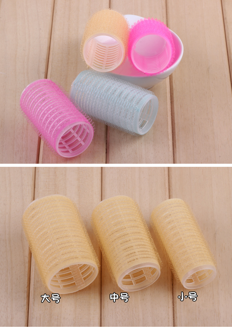 Nylon hair tools magic curling hair curler Liu Haijuan self-adhesive roll