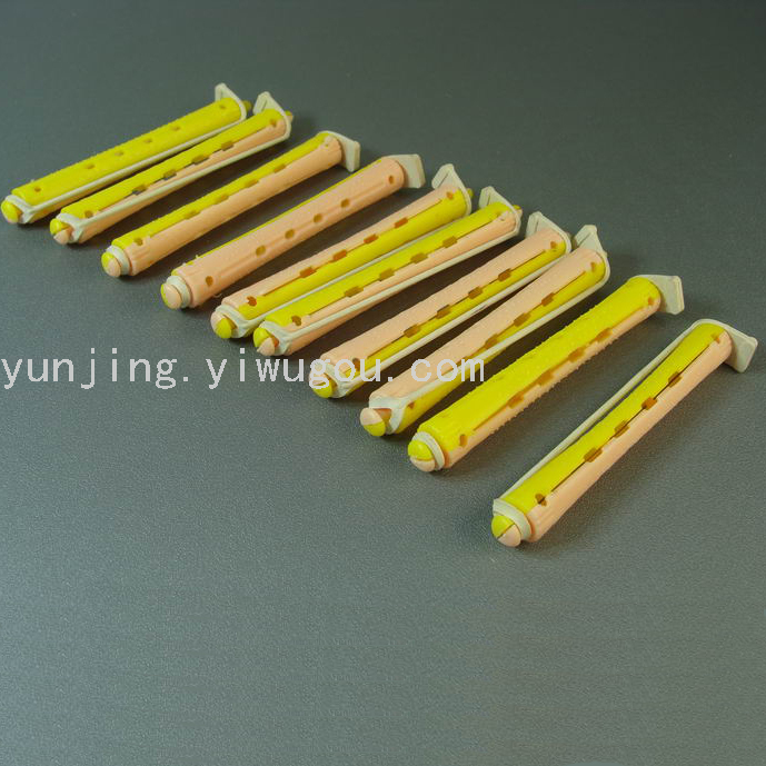 Factory Direct Sales Two-Tone Rod Hair Curler Plastic Hair Curler Factory Direct Sales Two-Tone Rod Hair Curler Plastic Hair Curler