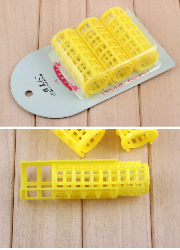 Hair curler plastic curlers bangs hair tube hair curls tool roll pear