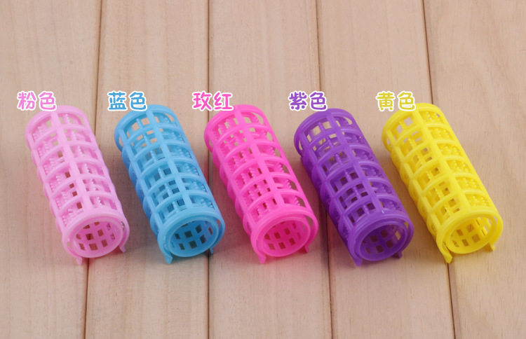 Hair curler plastic curlers bangs hair tube hair curls tool roll pear