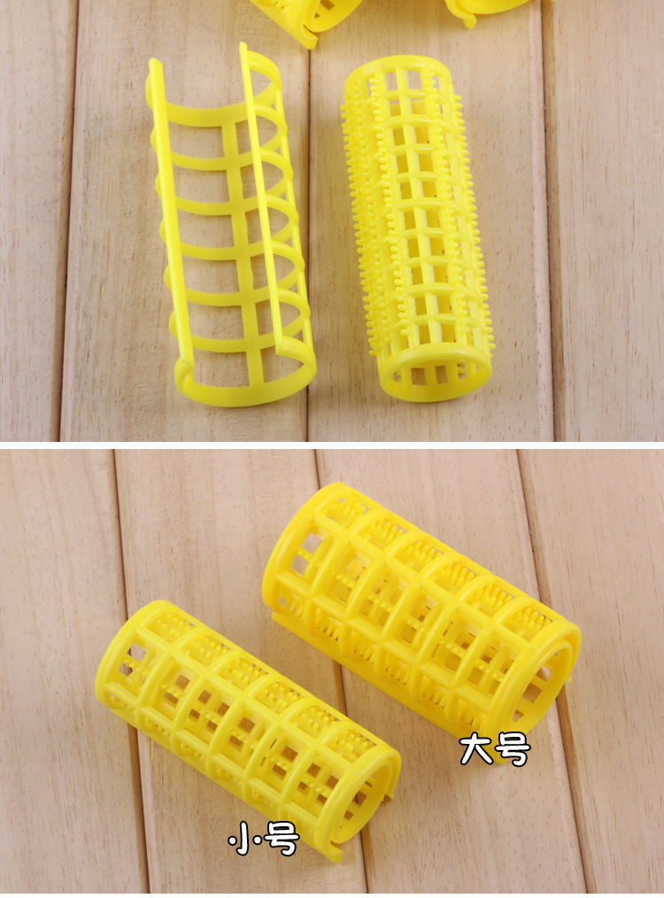 Hair curler plastic curlers bangs hair tube hair curls tool roll pear