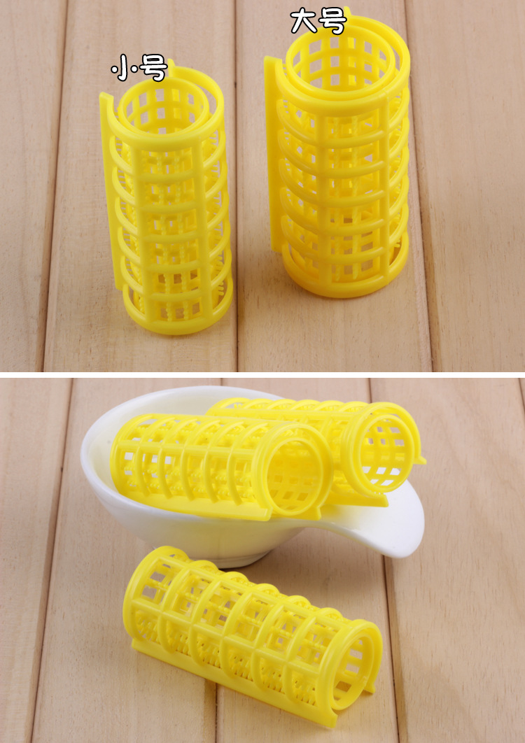 Hair curler plastic curlers bangs hair tube hair curls tool roll pear