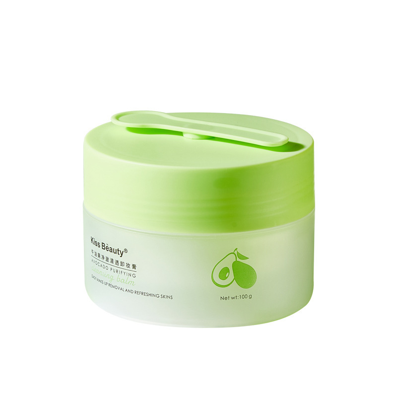 Kiss Beauty Avocado Clear and Clear Cleansing Cream Three-in-One Eye, Lip and Face Gentle and Clean Cleansing Oil
