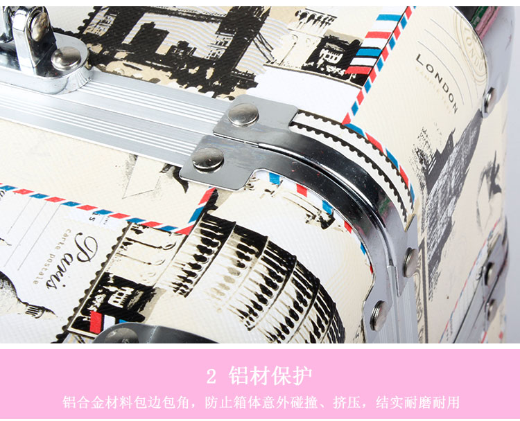 Aluminum alloy cosmetic box customized cosmetic storage box beauty tool kit Aluminum alloy cosmetic box customized cosmetic storage box beauty tool kit