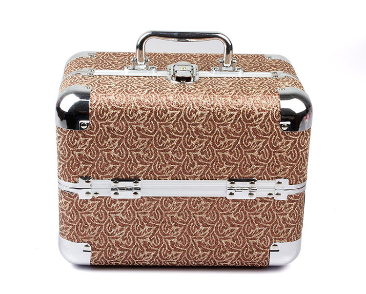 Aluminum alloy cosmetic box customized cosmetic storage box beauty tool kit Aluminum alloy cosmetic box customized cosmetic storage box beauty tool kit