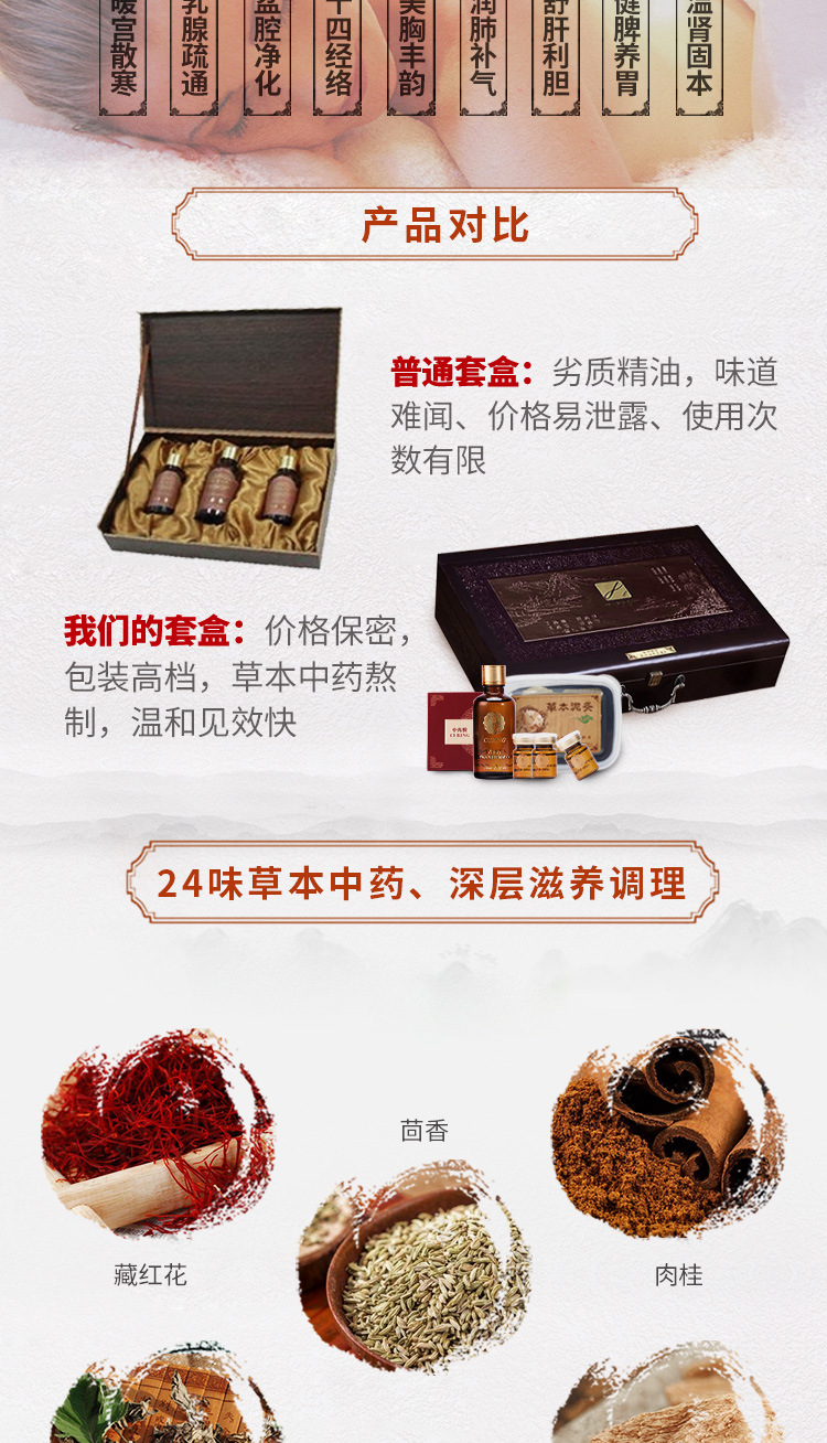 Manufacturer Beauty Salon Health Kit Ginger AIFA Hot Massage Essential Oil Body Kit OEM Processing 50 Sets Manufacturer Beauty Salon Health Kit Ginger AIFA Hot Massage Essential Oil Body Kit OEM Processing 50 Sets