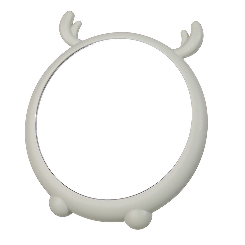 Dressing Mirror Makeup Mirror Cute Cartoon Student Dormitory Princess Mirror Home Folding Hanging Cosmetic Mirror