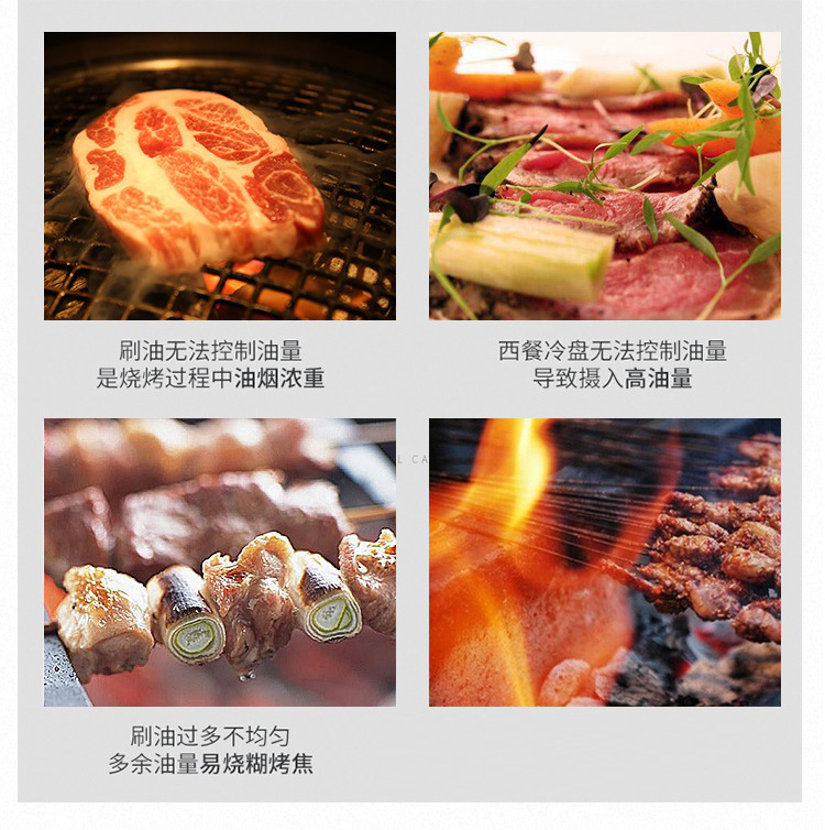Creative Press Type Barbecue Oil Spray Bottle Kitchen Leak-Proof Seasoning Bottle Glass Oil Pot Color Box Packaging Creative Press Type Barbecue Oil Spray Bottle Kitchen Leak-Proof Seasoning Bottle Glass Oil Pot Color Box Packaging