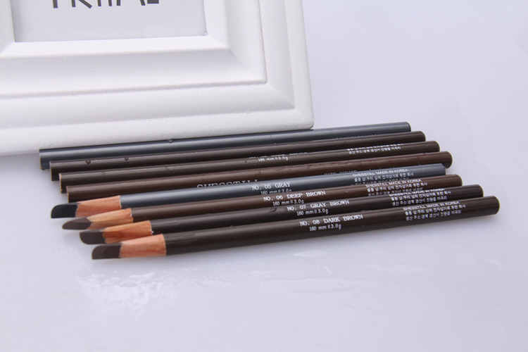 Siti Shesstill Wooden Square Core Hard Core Eyebrow Pencil Flat Eyebrow Duckbill Type Cosmetic Brush Thrush Parer Siti Shesstill Wooden Square Core Hard Core Eyebrow Pencil Flat Eyebrow Duckbill Type Cosmetic Brush Thrush Parer