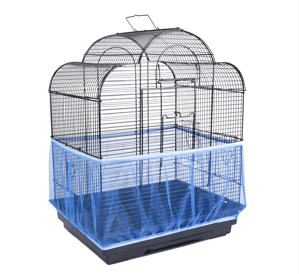 Mesh Bird Cover Dust-Proof Bird Cage Accessories Thrush Starling Yarn Cover Large, Medium and Small Mesh Bird Cover Dust-Proof Bird Cage Accessories Thrush Starling Yarn Cover Large, Medium and Small