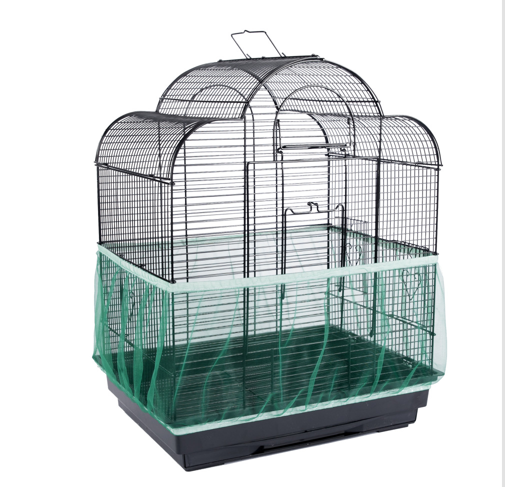 Mesh Bird Cover Dust-Proof Bird Cage Accessories Thrush Starling Yarn Cover Large, Medium and Small Mesh Bird Cover Dust-Proof Bird Cage Accessories Thrush Starling Yarn Cover Large, Medium and Small