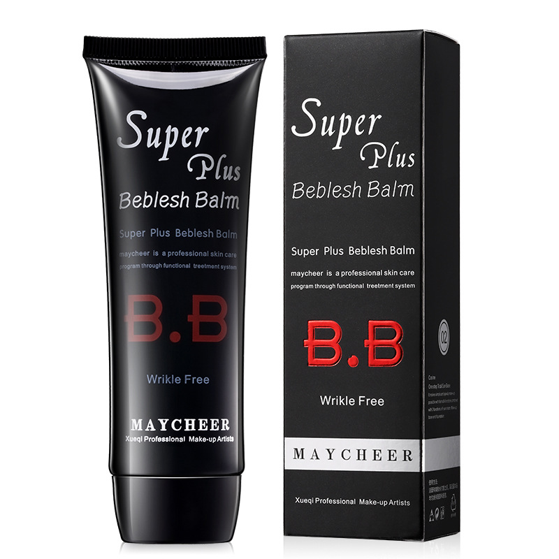MAYCHEER Maycheer Triple Efficacy Repair BB Cream 60ml Moisturizing and Oil Controlling Concealer Nude Makeup Cream 843