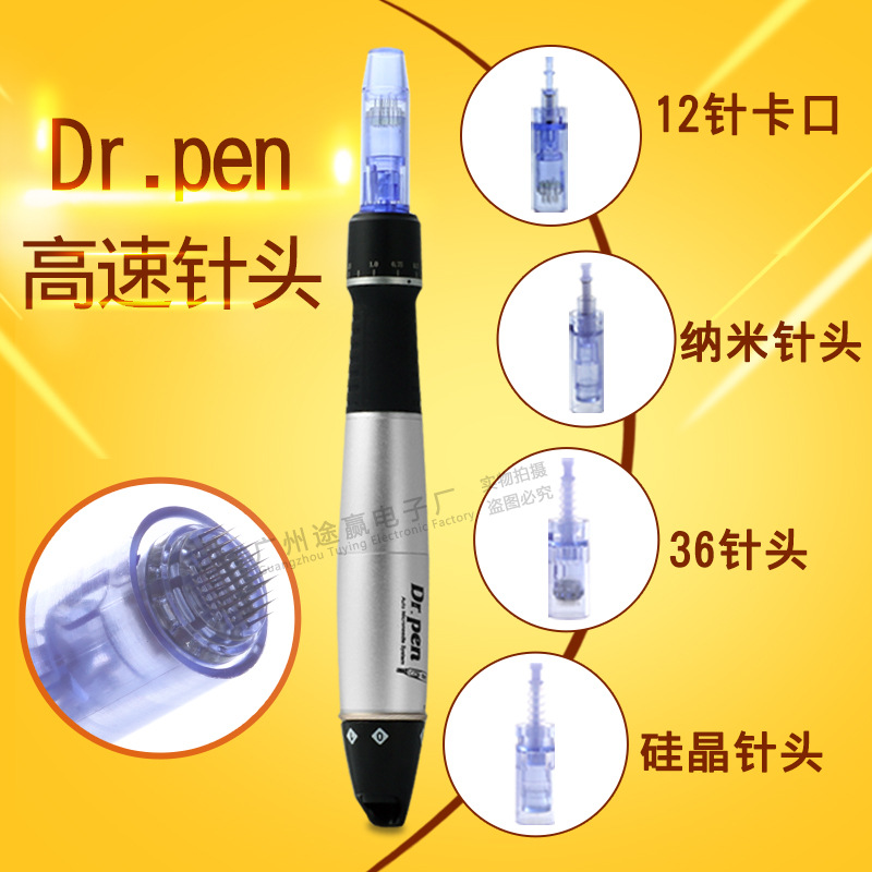 Electric Microneedle Pin Dr Pen A1 Facial Pregnant Eyelashes Needle Household Beauty Salon Electric Micro Needle Whole
