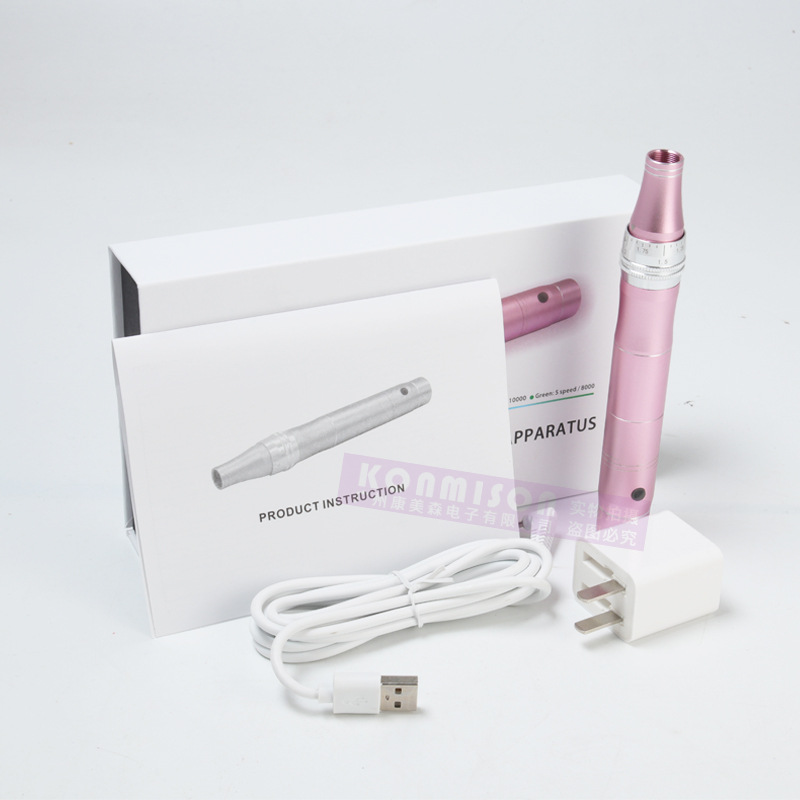 Import Skin Rejuvenation Microneedle Pen Electric Microneedle Nano Pregnant Eyelashes Pregnant Lips Beauty Instrument
