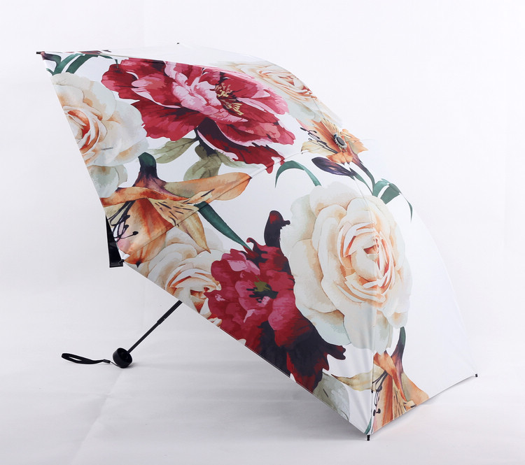Rich Peony Easy to Open and Receive 50 Gram Umbrella Black Glue Full Shading Sunscreen Sun Umbrella Sun Umbrella Rich Peony Easy to Open and Receive 50 Gram Umbrella Black Glue Full Shading Sunscreen Sun Umbrella Sun Umbrella