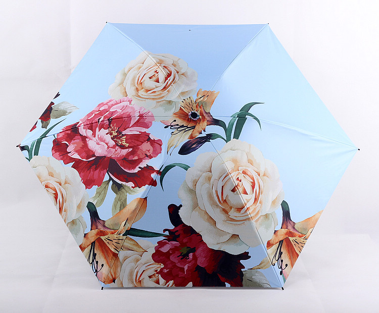 Rich Peony Easy to Open and Receive 50 Gram Umbrella Black Glue Full Shading Sunscreen Sun Umbrella Sun Umbrella Rich Peony Easy to Open and Receive 50 Gram Umbrella Black Glue Full Shading Sunscreen Sun Umbrella Sun Umbrella