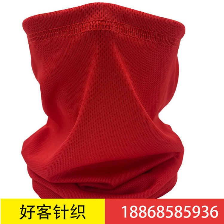Hot style mesh ice cream headscarf sunscreen face masks for men and women riding hoods